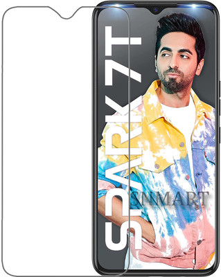 SNMART Tempered Glass Guard for Tecno Spark 7T, Tecno Spark 7(Pack of 1)