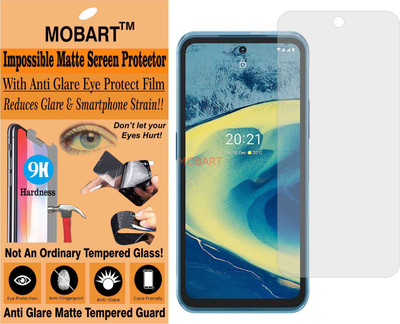 MOBART Tempered Glass Guard for NOKIA XR20 (Matte Finish)(Pack of 1)