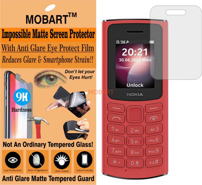 MOBART Tempered Glass Guard for NOKIA 105 SINGLE SIM (Matte Finish)(Pack of 1)