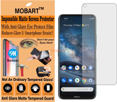 MOBART Tempered Glass Guard for NOKIA 8.3 5G (Matte Finish)(Pack of 1)