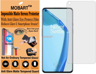 MOBART Tempered Glass Guard for ONEPLUS 9 SERIES 5G (Matte Finish)(Pack of 1)