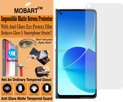 MOBART Tempered Glass Guard for OPPO RENO 6Z 5G (Matte Finish)(Pack of 1)