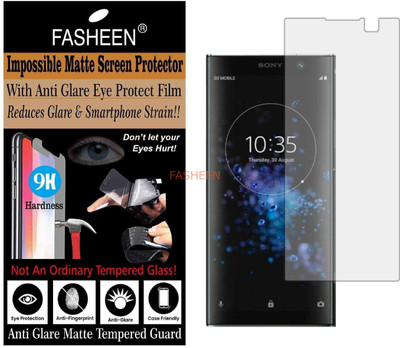 Fasheen Tempered Glass Guard for SONY XA2 PLUS(Pack of 1)