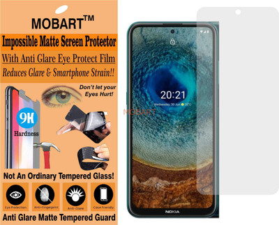 MOBART Tempered Glass Guard for NOKIA X10 5G (Matte Finish)(Pack of 1)