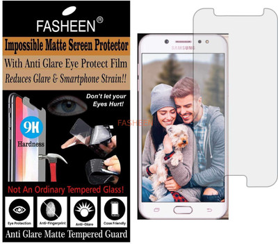 Fasheen Tempered Glass Guard for SAMSUNG GALAXY J7 PLUS (Matte Finish)(Pack of 1)