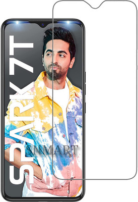 SNMART Tempered Glass Guard for Tecno Spark 7T, Tecno Spark 7(Pack of 1)