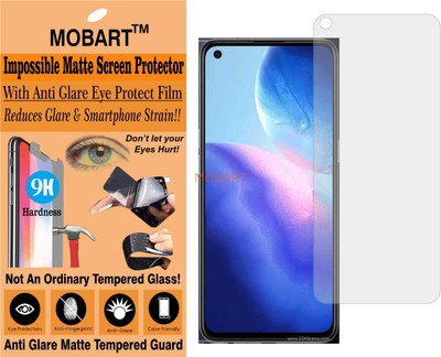 MOBART Tempered Glass Guard for OPPO RENO 5 5G CPH2145 (Matte Finish)(Pack of 1)