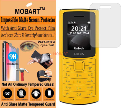 MOBART Tempered Glass Guard for NOKIA 110 4G (Matte Finish)(Pack of 1)
