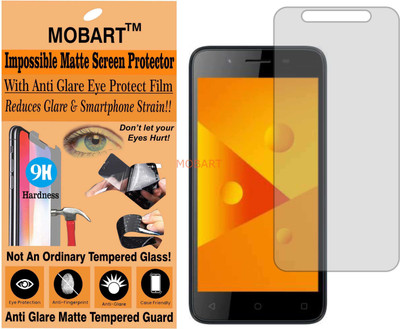 MOBART Tempered Glass Guard for PANASONIC P99 (Matte Finish)(Pack of 1)