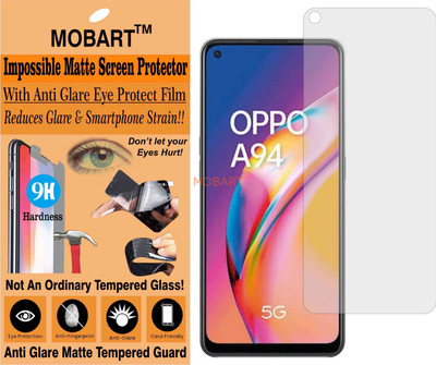 MOBART Tempered Glass Guard for OPPO A94 5G CPH 2211 (Matte Finish)(Pack of 1)