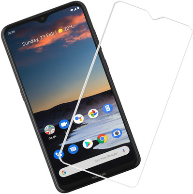 KARTRAY Tempered Glass Guard for Nokia 5.3, Nokia 2.4(Pack of 1)
