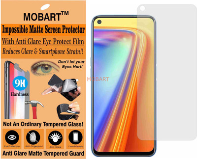 MOBART Tempered Glass Guard for RMX2151 (REALME 7) (Matte Finish)(Pack of 1)