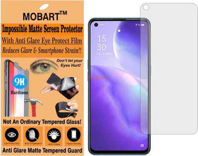 MOBART Tempered Glass Guard for OPPO FIND X3 LITE (Matte Finish)(Pack of 1)