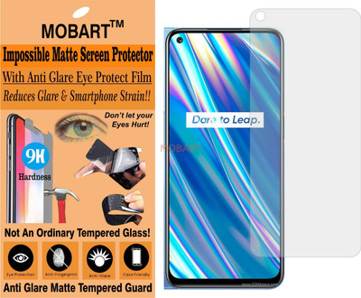 MOBART Tempered Glass Guard for REALME Q3I 5G (Matte Finish)(Pack of 1)