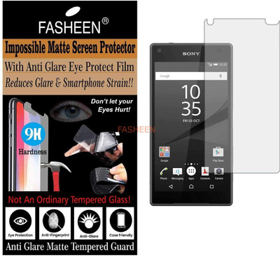 Fasheen Tempered Glass Guard for SONY XPERIA Z5 COMPACT(Pack of 1)