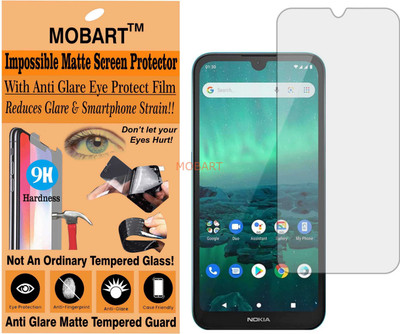 MOBART Tempered Glass Guard for NOKIA 1.3 (Matte Finish)(Pack of 1)