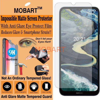 MOBART Tempered Glass Guard for NOKIA C20 PLUS TA1388 (Matte Finish)(Pack of 1)