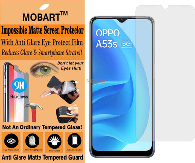MOBART Tempered Glass Guard for OPPO CPH2321 (Matte Finish)(Pack of 1)