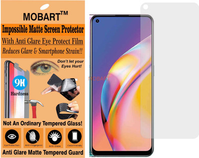 MOBART Tempered Glass Guard for OPPO A94 (Matte Finish)(Pack of 1)