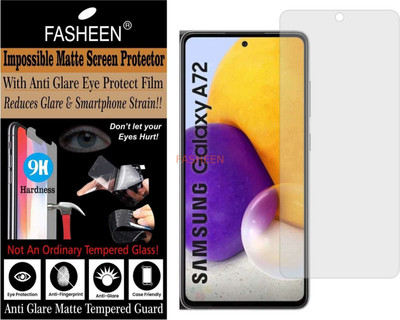 Fasheen Tempered Glass Guard for SAMSUNG A72 4G (Matte Finish)(Pack of 1)