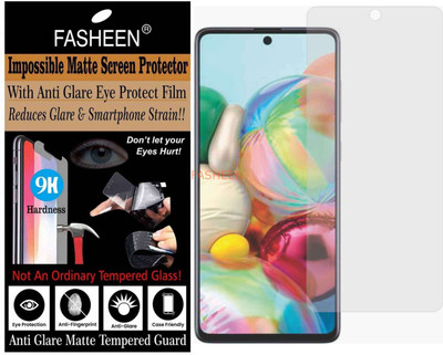 Fasheen Tempered Glass Guard for SAMSUNG A71 5G (Matte Finish)(Pack of 1)