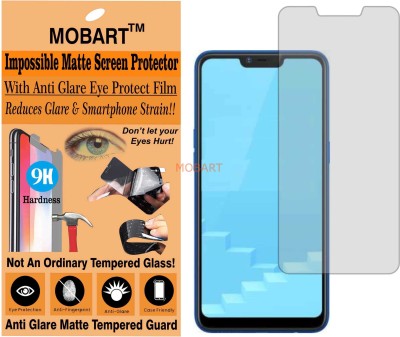 MOBART Tempered Glass Guard for OPPO RMX1811 (REALME C1) (Matte Finish)(Pack of 1)