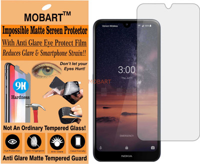 MOBART Tempered Glass Guard for NOKIA 3V (Matte Finish)(Pack of 1)
