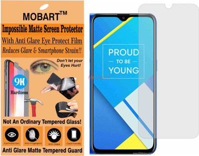 MOBART Tempered Glass Guard for REALME C2 2020 (Matte Finish)(Pack of 1)