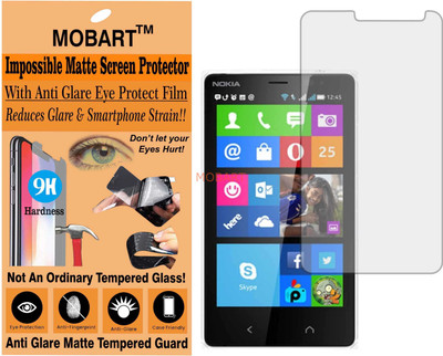 MOBART Tempered Glass Guard for NOKIA X2 DUAL SIM (Matte Finish)(Pack of 1)