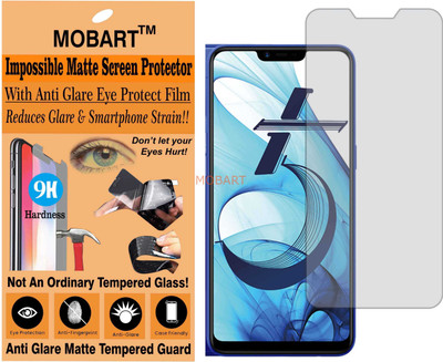 MOBART Tempered Glass Guard for OPPO AX5 (Matte Finish)(Pack of 1)