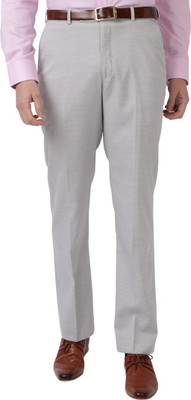 PARK AVENUE Men Solid Formal Pink Shirt