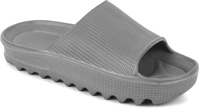 PeniLo Men Slides(Grey , 6)