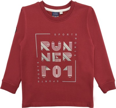 CAVIO Full Sleeve Printed Boys Sweatshirt