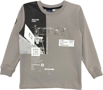 CAVIO Full Sleeve Graphic Print Boys Sweatshirt