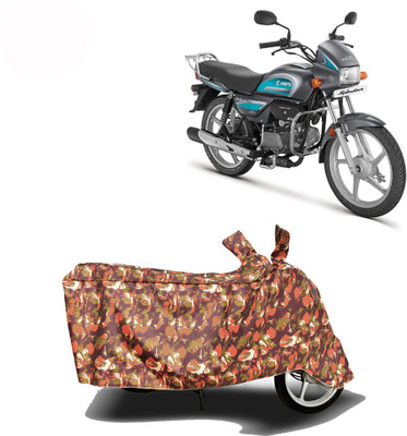 Exciting collections Two Wheeler Cover for Hero(MotoCorp Splendor Plus, Red)