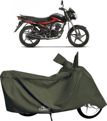 XAFO Waterproof Two Wheeler Cover for Suzuki(Hayate, Green)