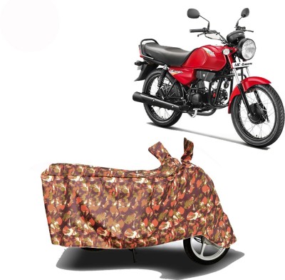 Exciting collections Two Wheeler Cover for Hero(HF Dawn, Red)