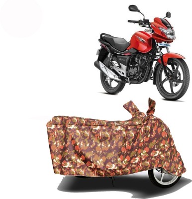 Exciting collections Two Wheeler Cover for Suzuki(GS 150R, Red)