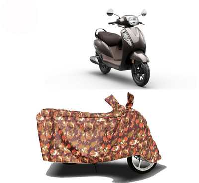 Exciting collections Two Wheeler Cover for Suzuki(New Access 125, Red)