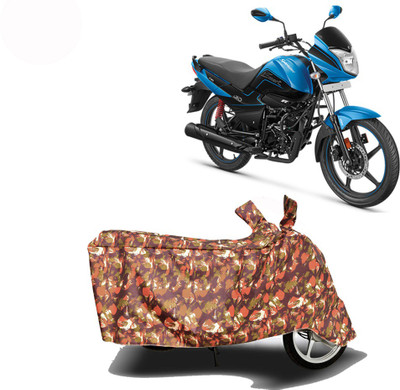 Exciting collections Two Wheeler Cover for Hero(Splendor I Smart, Red)