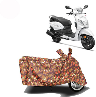 Exciting collections Two Wheeler Cover for Hero(Pleasure+ 110, Red)