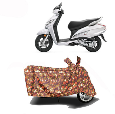 Exciting collections Two Wheeler Cover for Honda(Activa 125, Red)