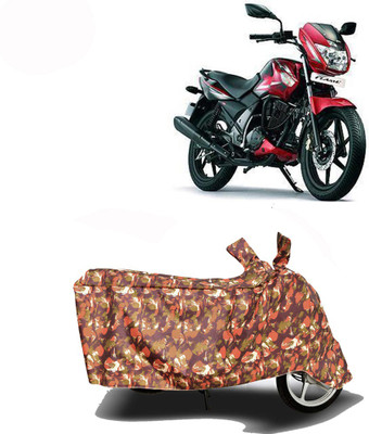 Exciting collections Two Wheeler Cover for TVS(Flame, Red)