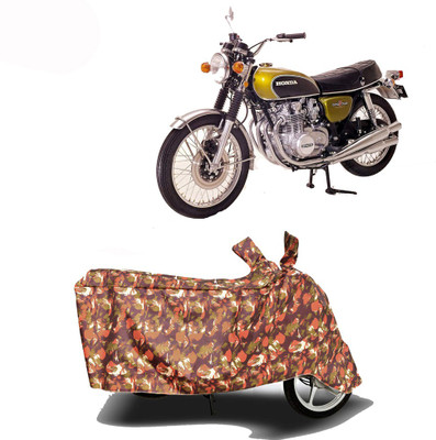 Exciting collections Two Wheeler Cover for Honda(CB 500, Red)