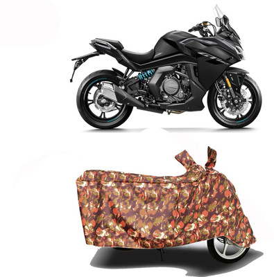 Exciting collections Two Wheeler Cover for CFMoto(650GT, Red)