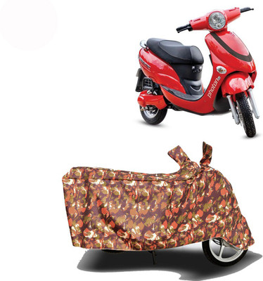 Exciting collections Two Wheeler Cover for Hero(Electric Photon, Red)