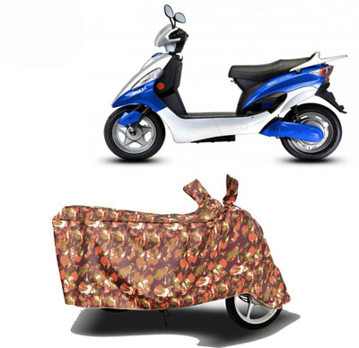 Exciting collections Two Wheeler Cover for Hero(Electric Maxi, Red)