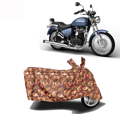 Exciting collections Two Wheeler Cover for Royal Enfield(Thunderbird 500, Red)