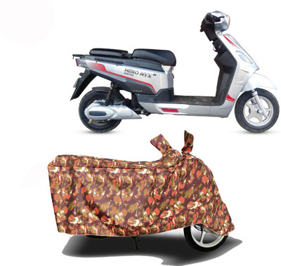 Exciting collections Two Wheeler Cover for Hero(Electric NYX, Red)