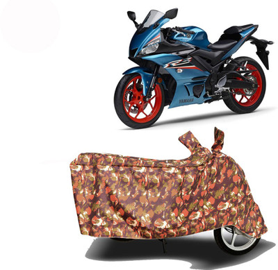 Exciting collections Two Wheeler Cover for Yamaha(YZF R3, Red)